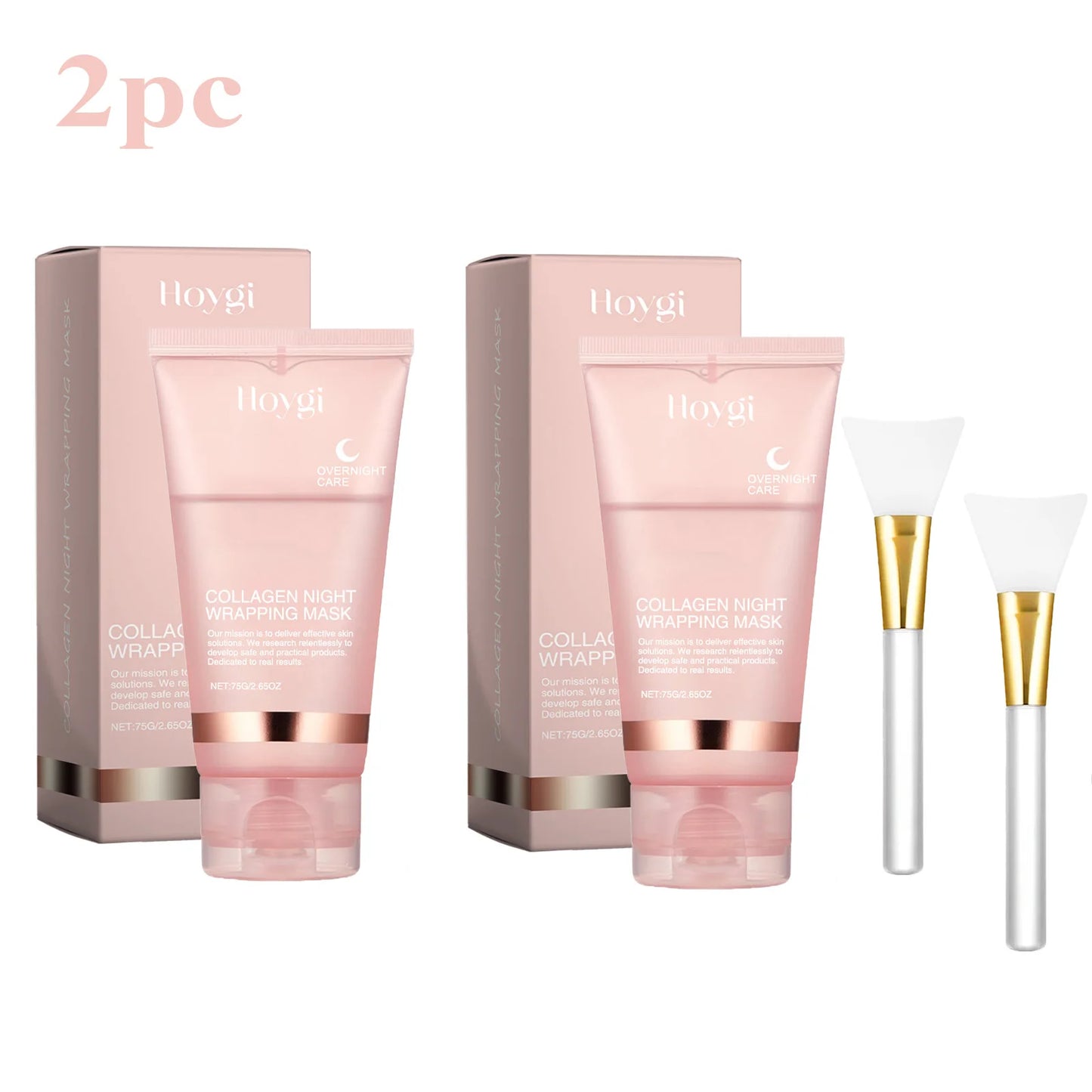 Collagen Overnight Peel-Off Mask – Hydrating & Firming Night Care Set