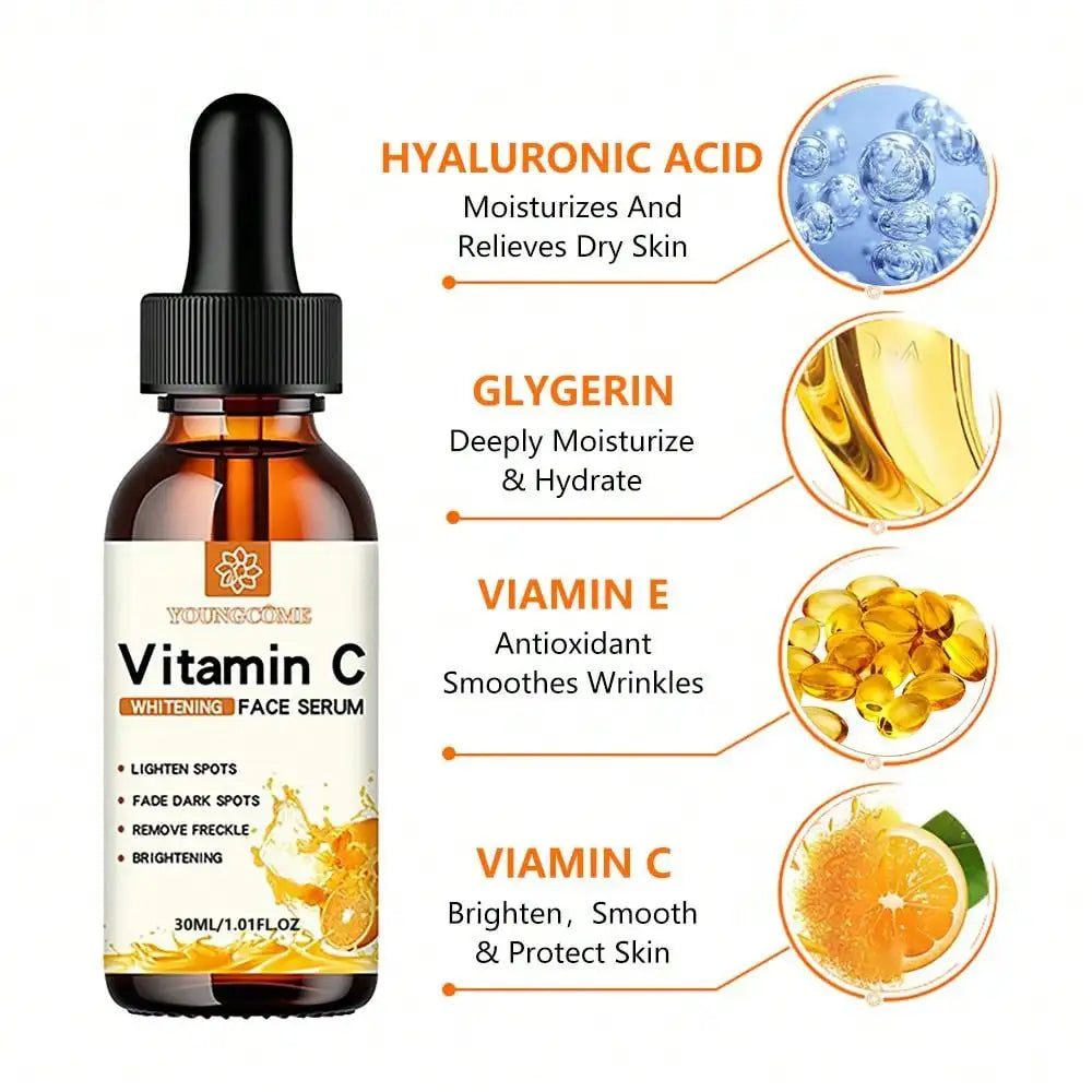Vitamin C Face Essence 30ml – Hydrating, Anti-Aging & Dark Spot Remover