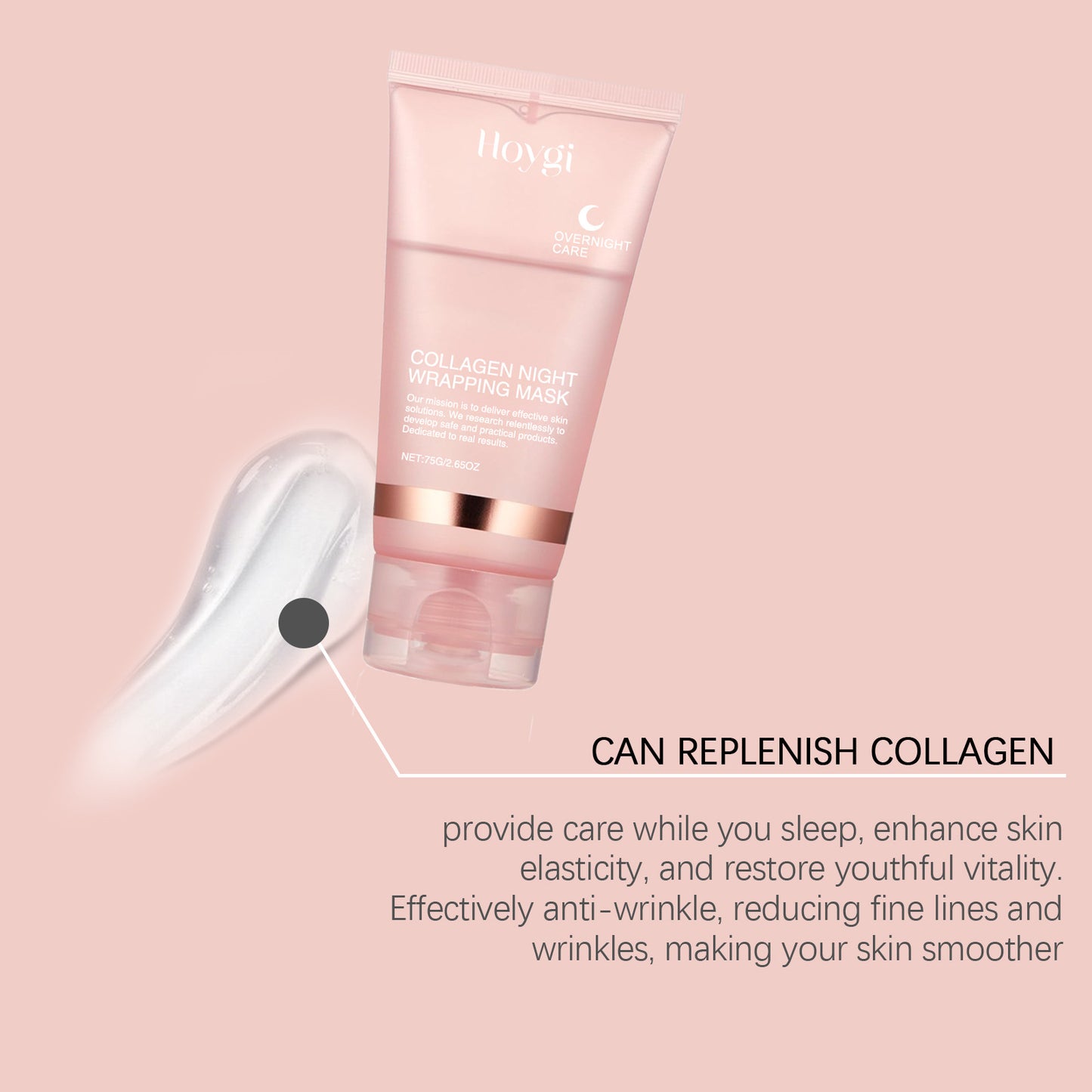 Collagen Overnight Peel-Off Mask – Hydrating & Firming Night Care Set