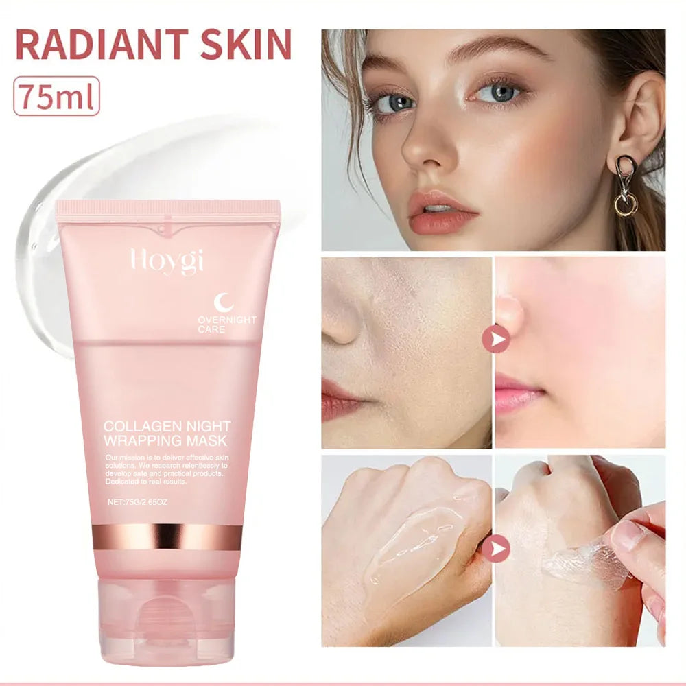 Collagen Overnight Peel-Off Mask – Hydrating & Firming Night Care Set