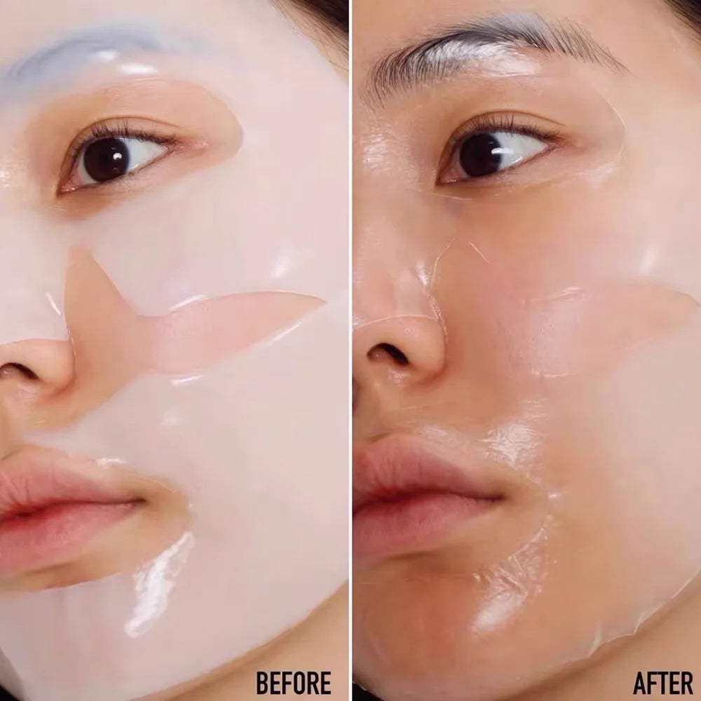 Collagen Facial Mask (10pcs) – Anti-Wrinkle, Moisturizing & Brightening