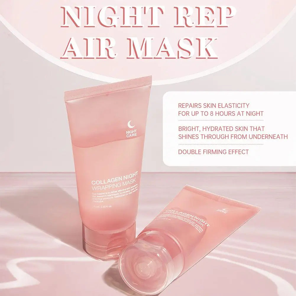 Hydrolyzed Collagen Overnight Mask – Hydrating, Firming & Brightening Peel-Off