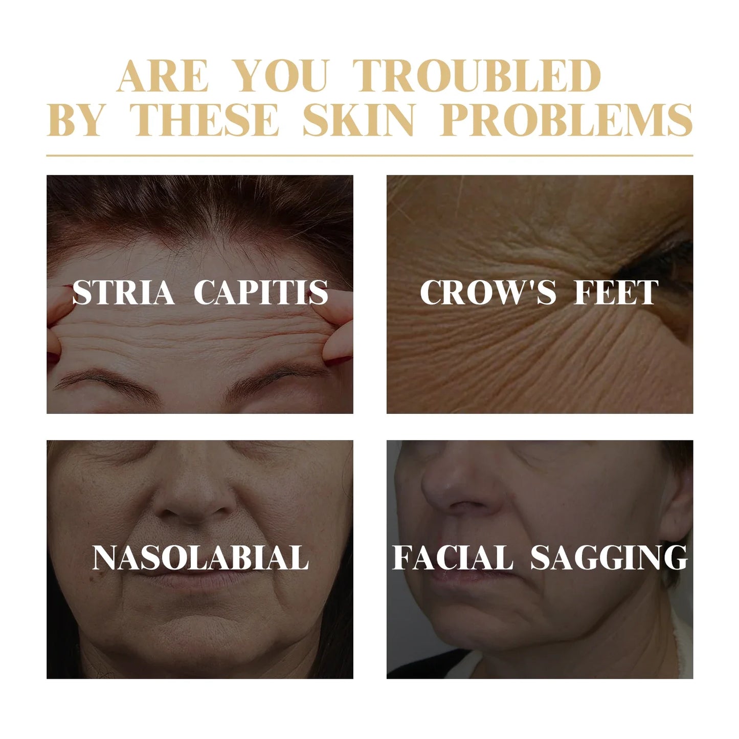 Collagen Facial Mask (10pcs) – Anti-Wrinkle, Moisturizing & Brightening