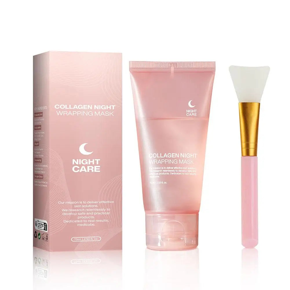 Hydrolyzed Collagen Overnight Mask – Hydrating, Firming & Brightening Peel-Off