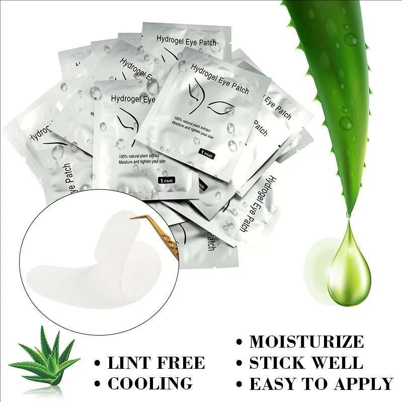 MJ Gel Eye Pads (50 Pairs) – Under-Eye Patches for Eyelash Extension