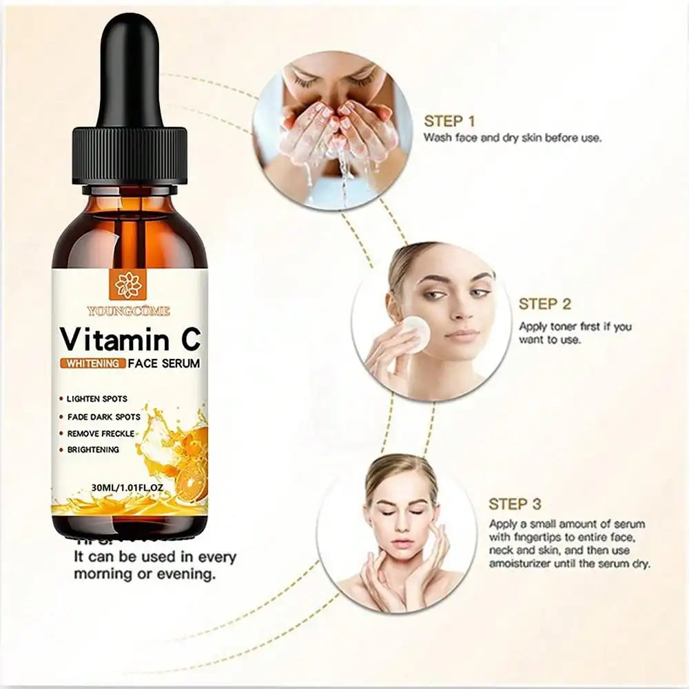 Vitamin C Face Essence 30ml – Hydrating, Anti-Aging & Dark Spot Remover