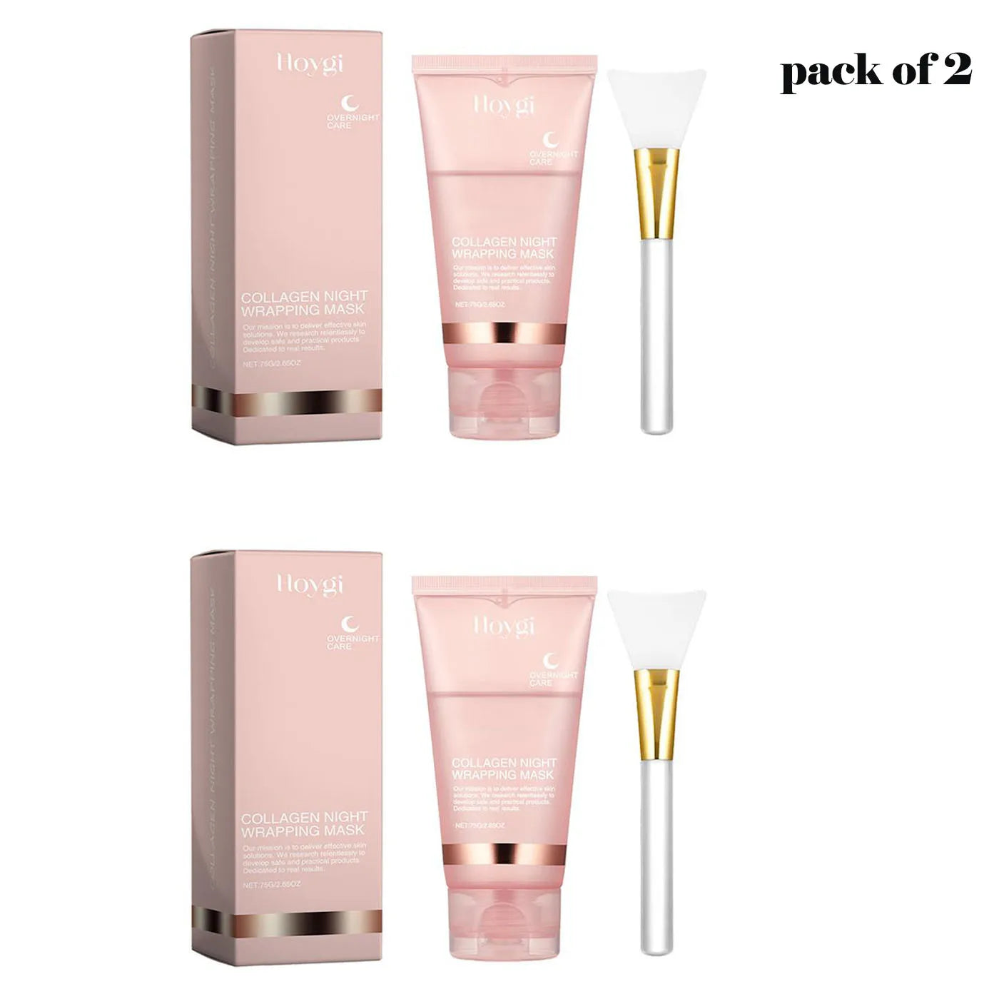 Hydrolyzed Collagen Overnight Mask – Hydrating, Firming & Brightening Peel-Off
