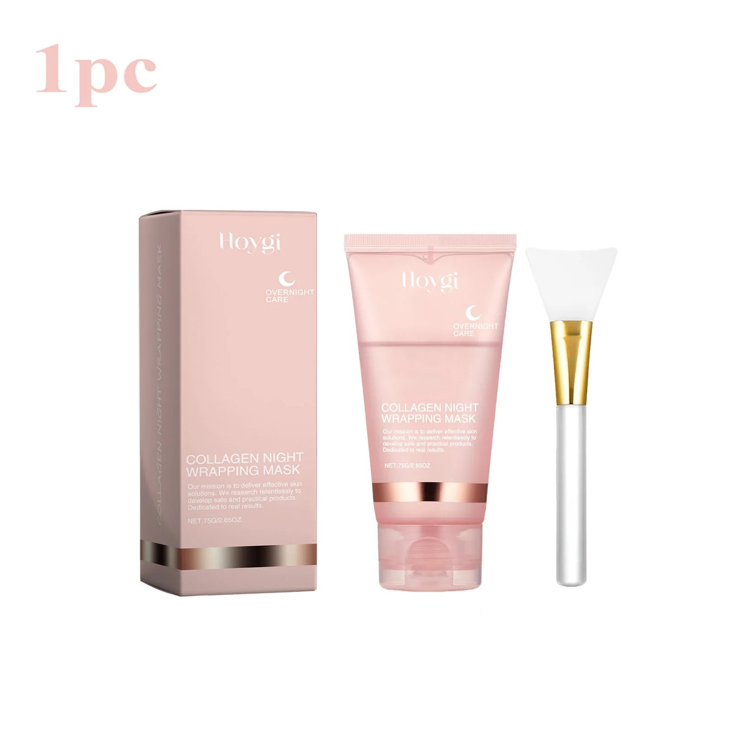 Collagen Overnight Peel-Off Mask – Hydrating & Firming Night Care Set