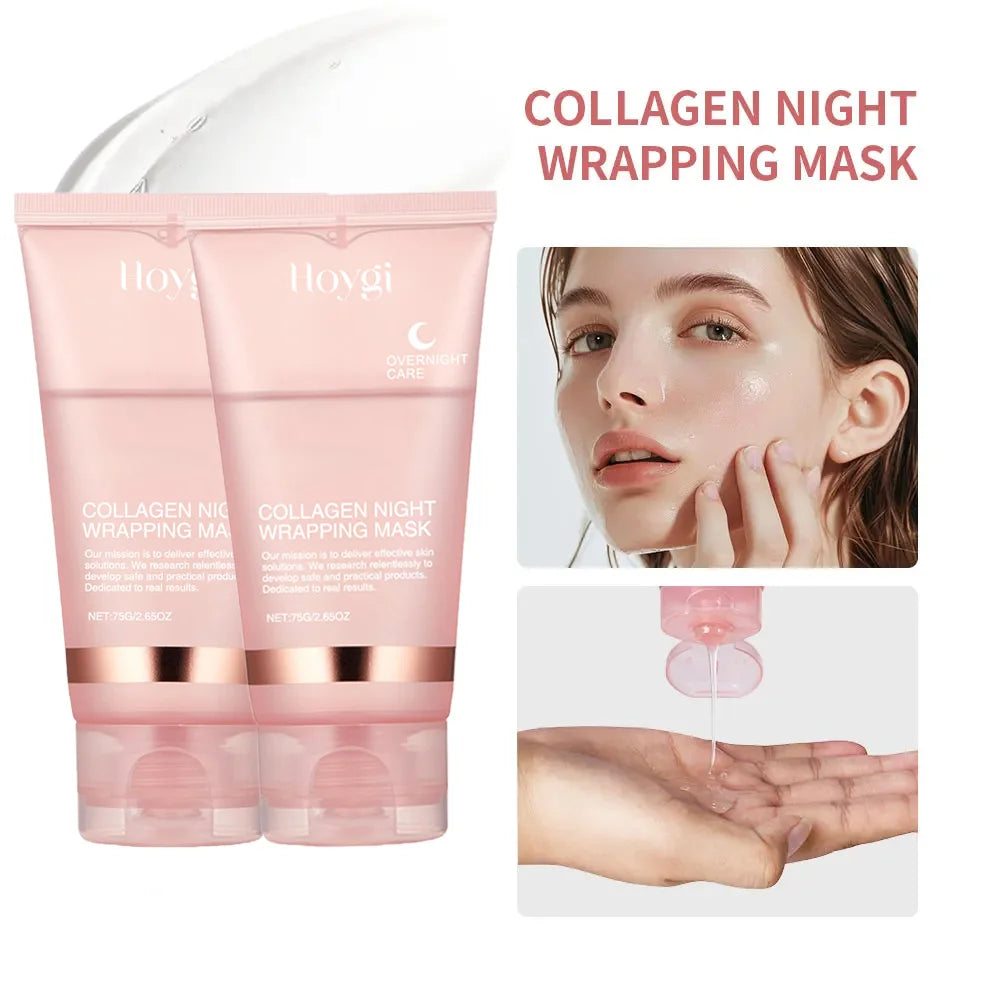 Collagen Overnight Peel-Off Mask – Hydrating & Firming Night Care Set