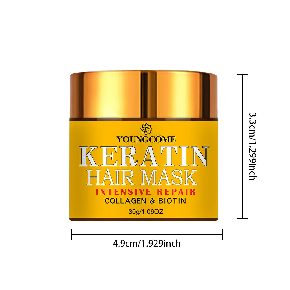 Hair Repair Mask – Biotin, Collagen & Keratin Treatment for Dry & Damaged Hair
