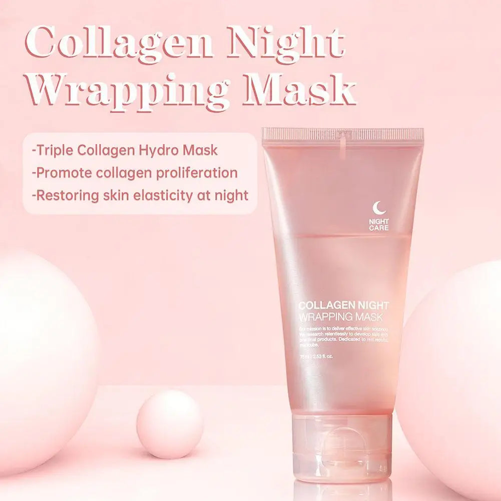 Hydrolyzed Collagen Overnight Mask – Hydrating, Firming & Brightening Peel-Off