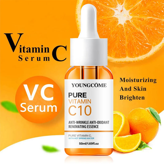 Vitamin C & Hyaluronic Acid Face Serum – Brightening, Anti-Aging & Hydrating