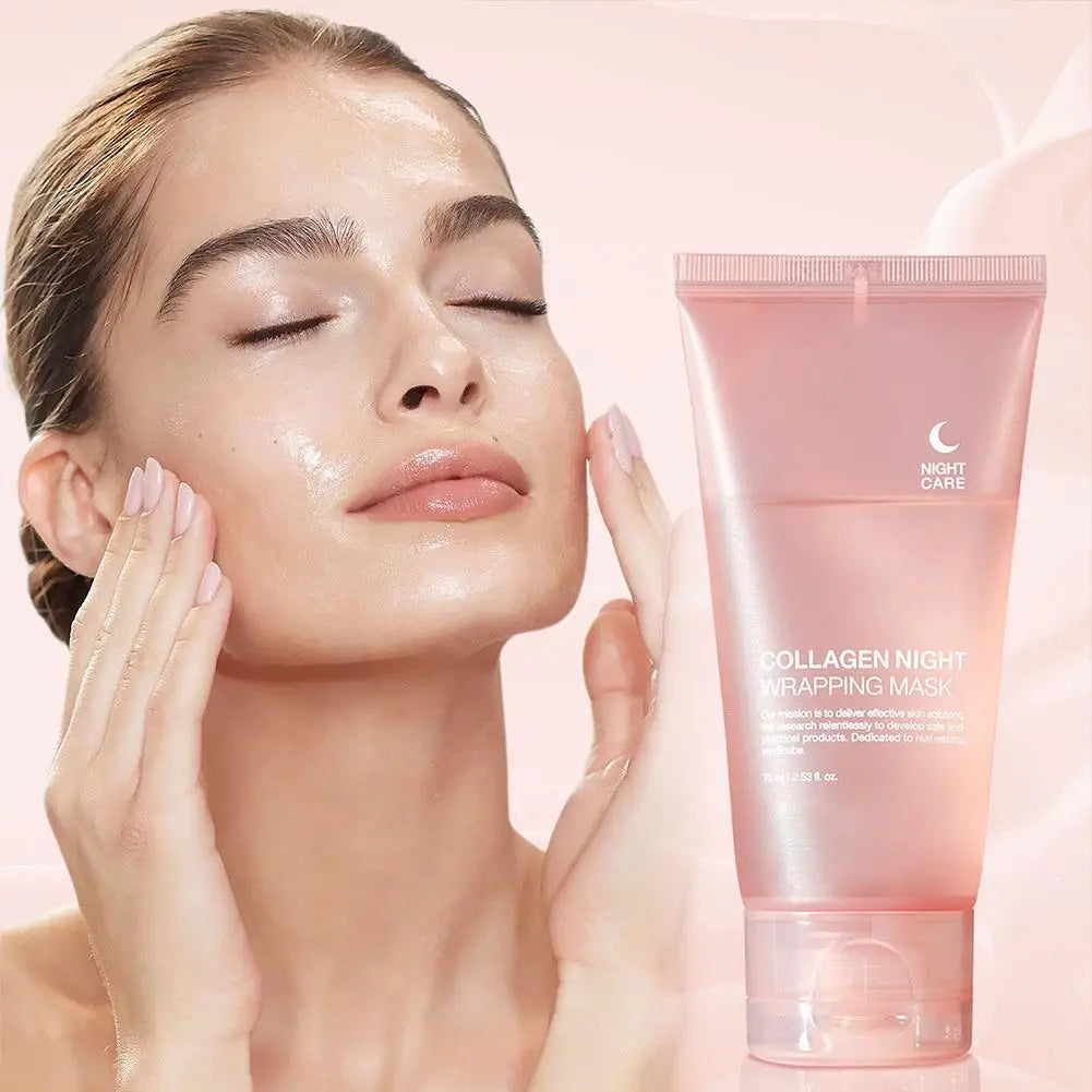 Hydrolyzed Collagen Overnight Mask – Hydrating, Firming & Brightening Peel-Off