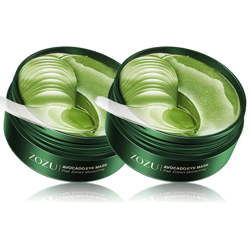 Avocado Gold Eye Patches (60/120pcs) – Moisturizing, Anti-Wrinkle & Dark Circles Care