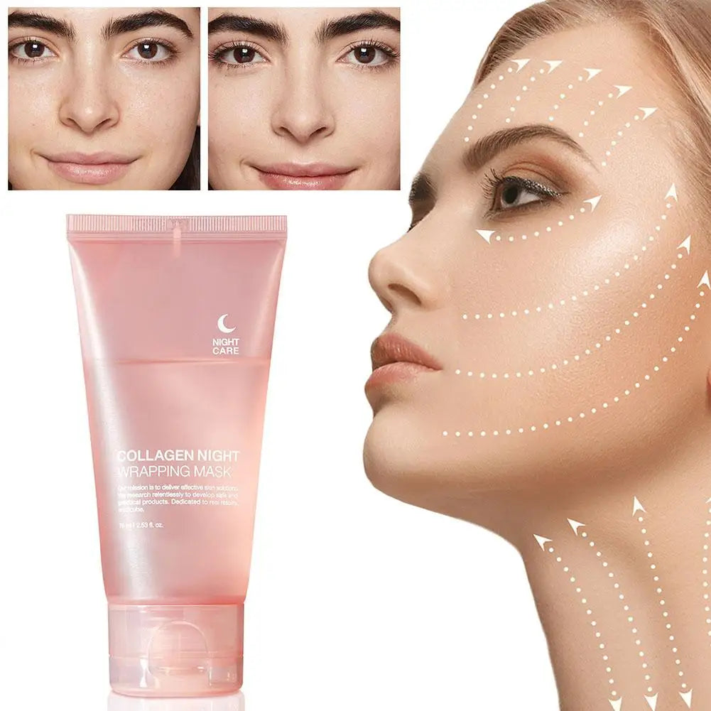 Hydrolyzed Collagen Overnight Mask – Hydrating, Firming & Brightening Peel-Off