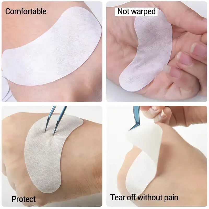 MJ Gel Eye Pads (50 Pairs) – Under-Eye Patches for Eyelash Extension