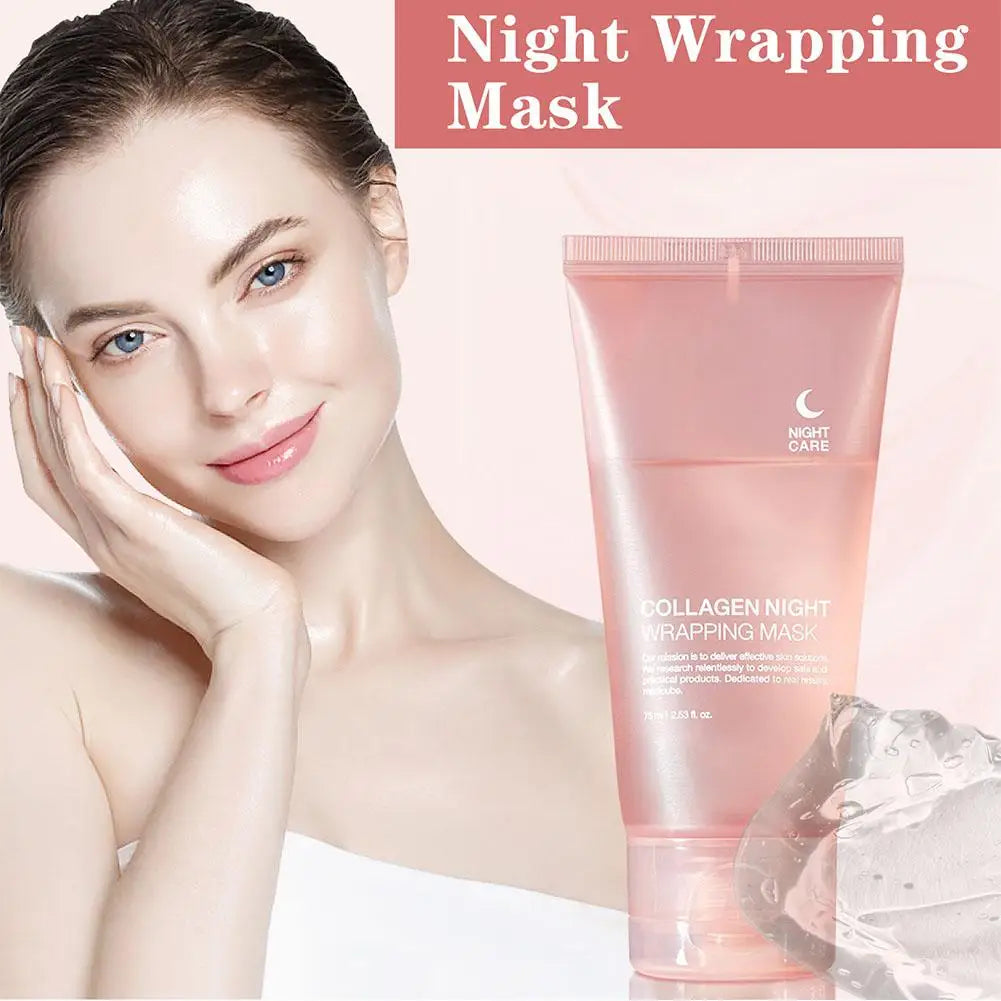 Hydrolyzed Collagen Overnight Mask – Hydrating, Firming & Brightening Peel-Off