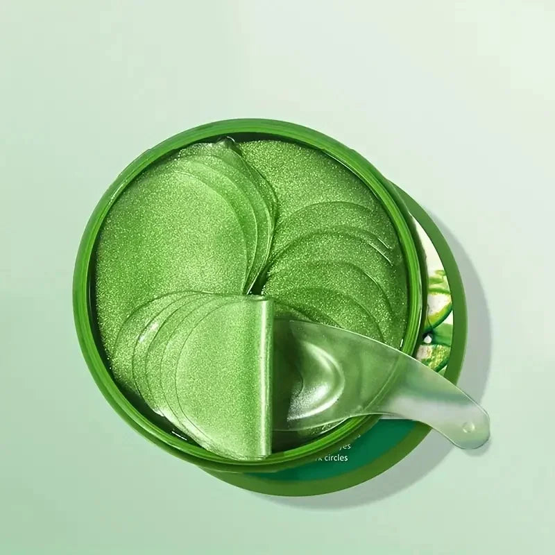 Aloe Vera Collagen Eye Mask (60pcs) – Moisturizing, Brightening & Dark Circle Care