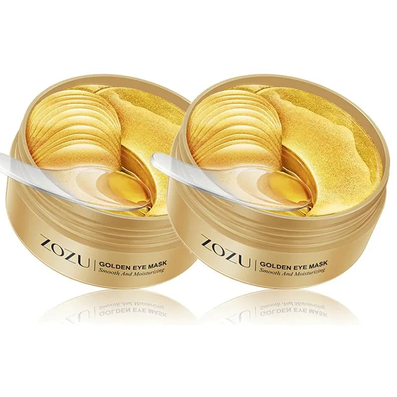 Avocado Gold Eye Patches (60/120pcs) – Moisturizing, Anti-Wrinkle & Dark Circles Care