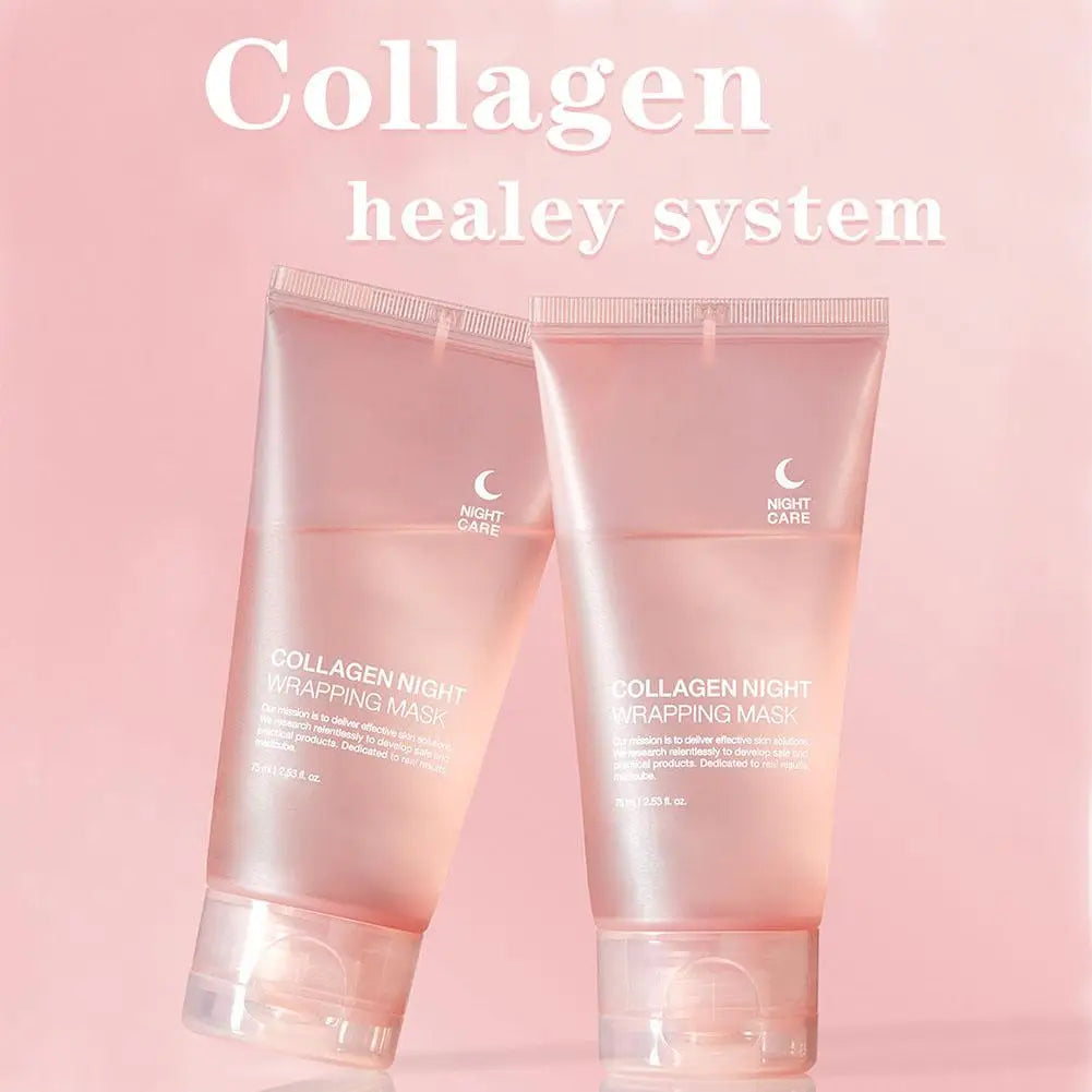 Hydrolyzed Collagen Overnight Mask – Hydrating, Firming & Brightening Peel-Off