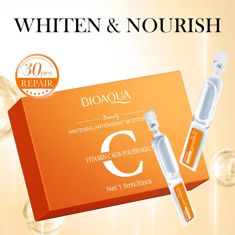 BIOAQUA 30pcs Face Serum – Retinol, Vitamin C & Hyaluronic Acid