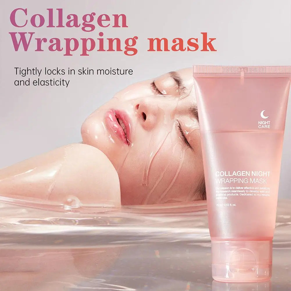 Hydrolyzed Collagen Overnight Mask – Hydrating, Firming & Brightening Peel-Off